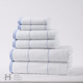 100% cotton 6 pack high quality towel set